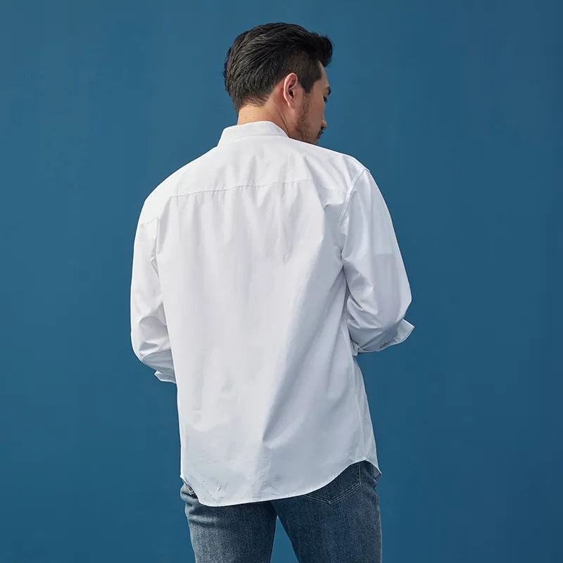 FACECITY Shirts Men White-4