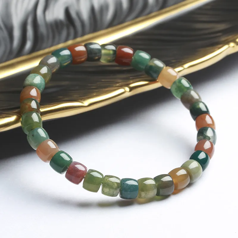 Reiki Agate Jade Bracelets Women's-3