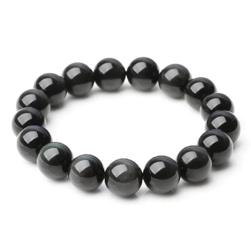 Reiki Obsidian Jade Bracelets Unisex-6