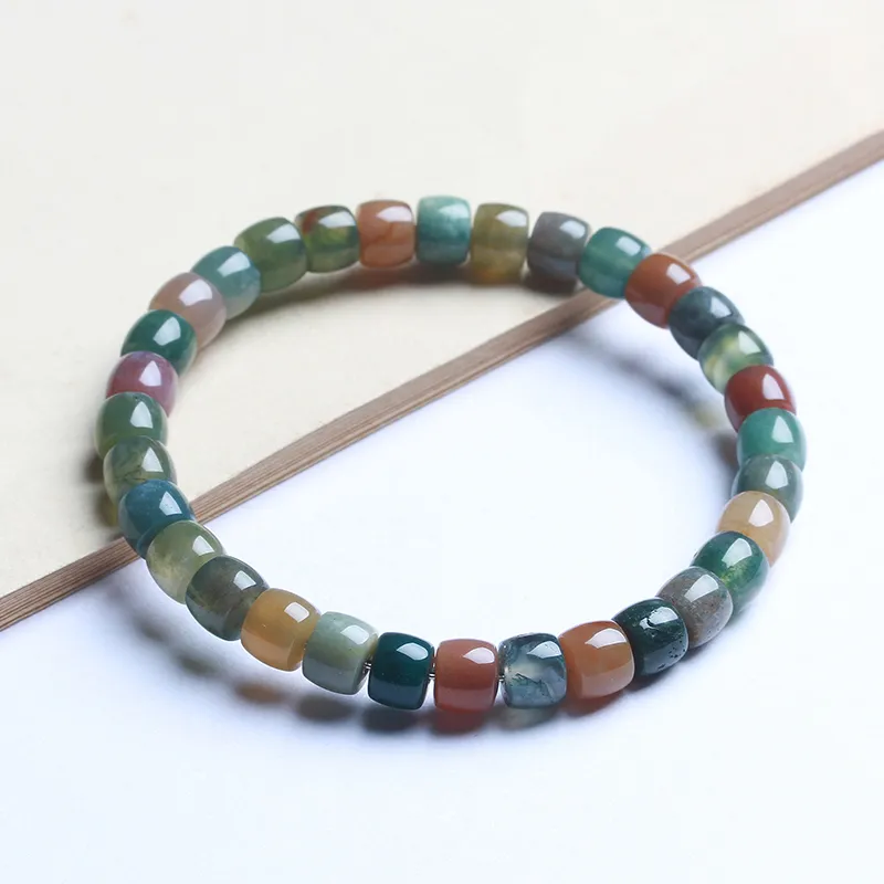 Reiki Agate Jade Bracelets Women's-4