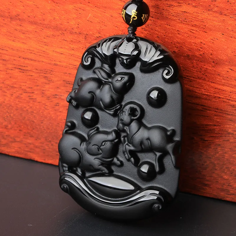 Reiki Jade Necklaces Unisex-1