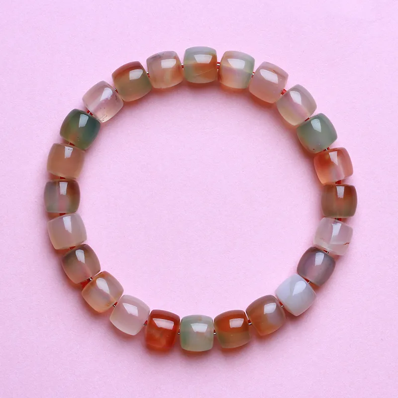 Reiki Agate Jade Bracelets Women's-2