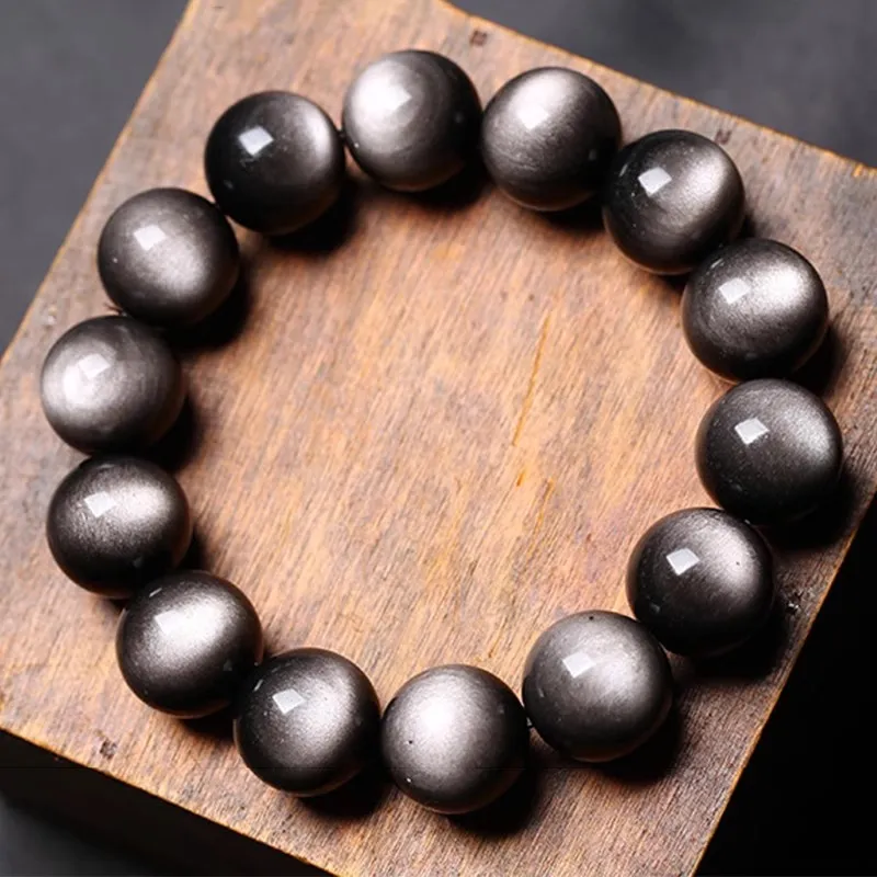 Reiki Obsidian Bracelets Unisex-5