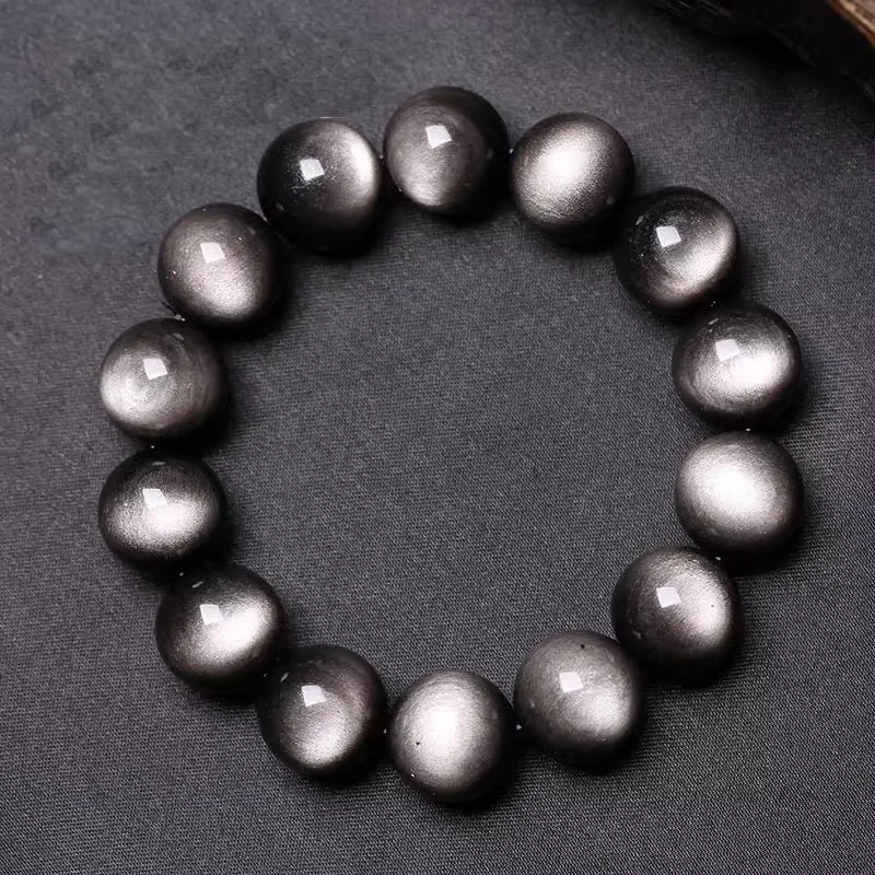 Reiki Obsidian Bracelets Unisex-3