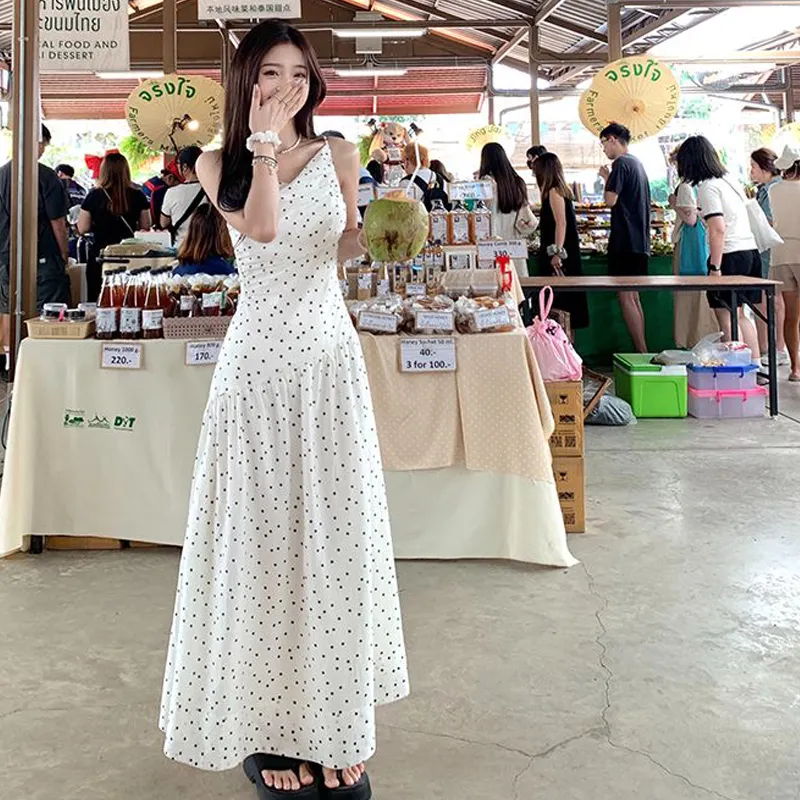 BRASS SCOUT Slip Dress Women's White+Giveaway-5