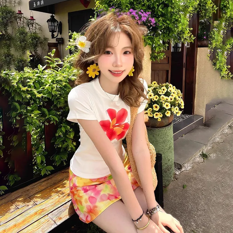 BRASS SCOUT Two Piece Skirt Sets Women's-6