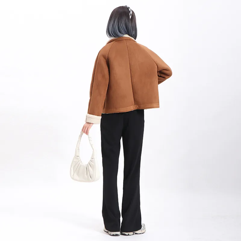 BRASS SCOUT Puffer Jacket Women's Camel-2