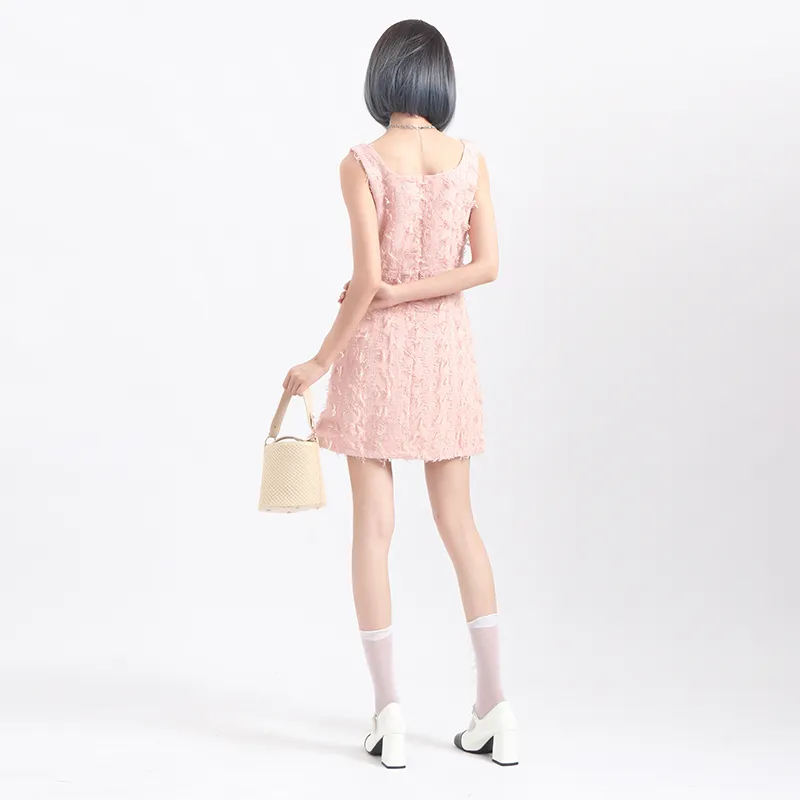 BRASS SCOUT Slip Dresses Women's Pink-2