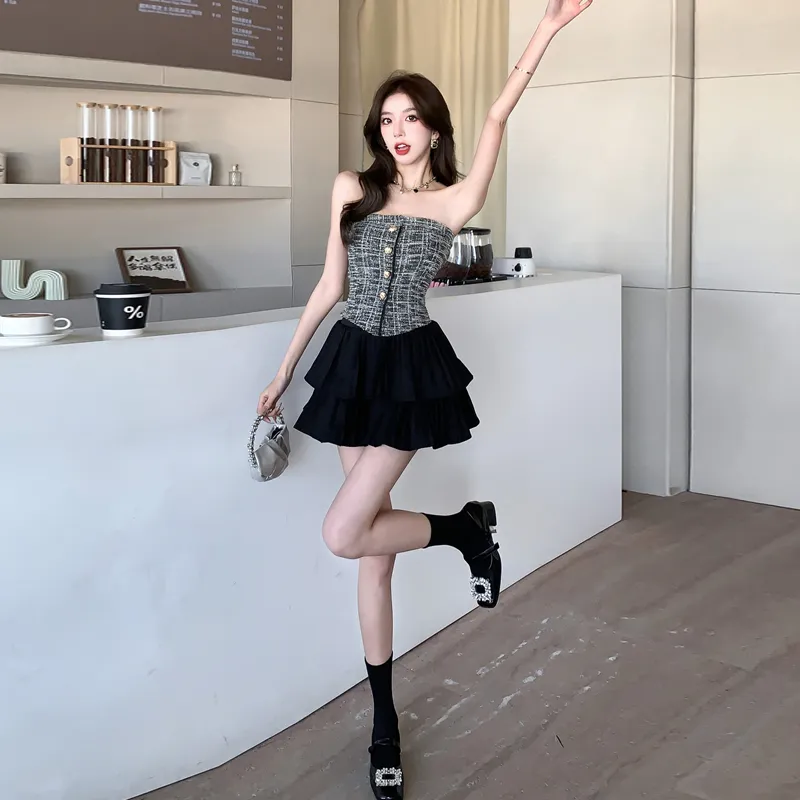 BRASS SCOUT Two Piece Skirt Sets Women's-3