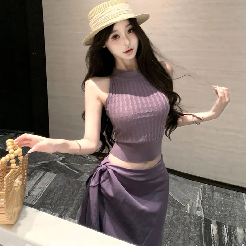 BRASS SCOUT Two Piece Skirt Sets Women's-2