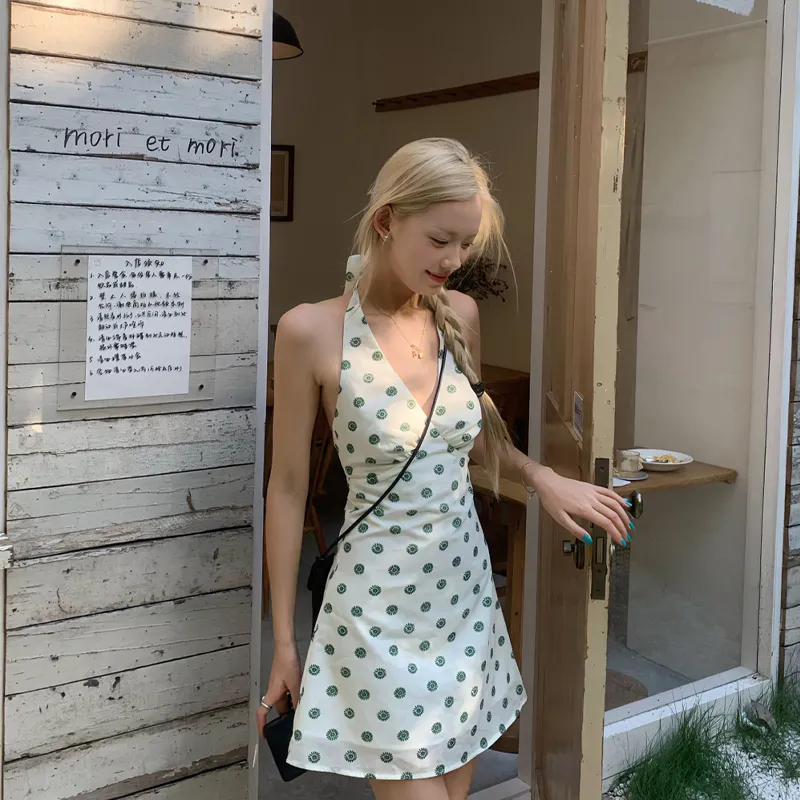 BRASS SCOUT Slip Dresses Women's-11
