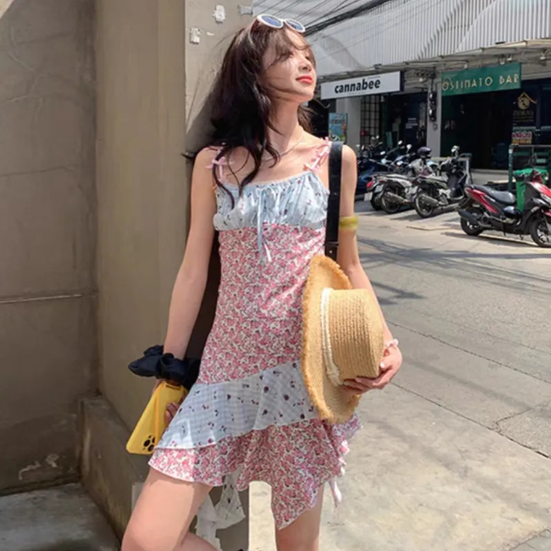 BRASS SCOUT Slip Dresses Women's Pink Shopping Bag-2