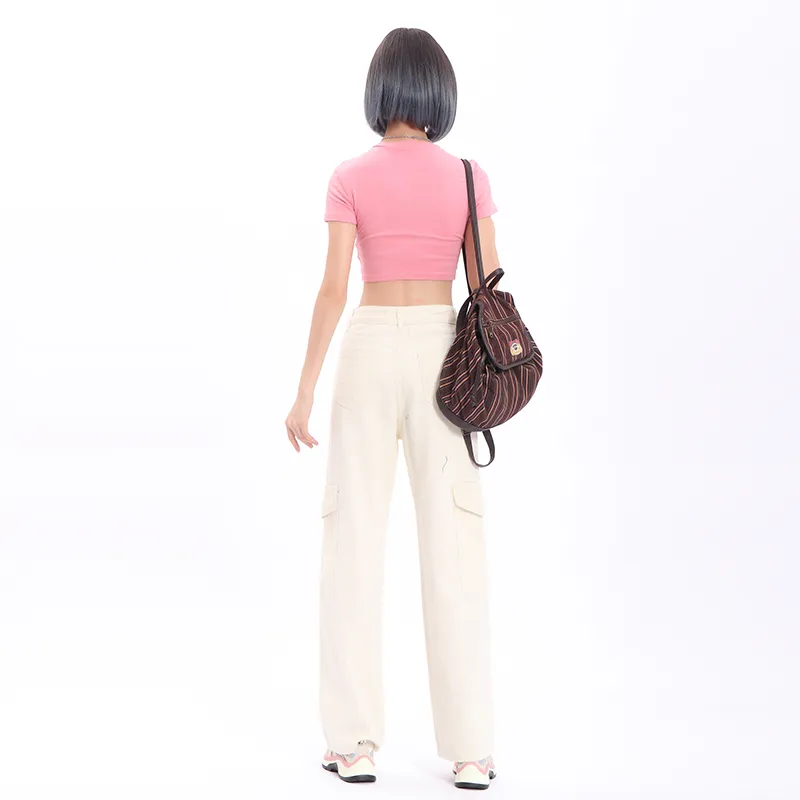 BRASS SCOUT Jeans Women's Beige Apricot-2