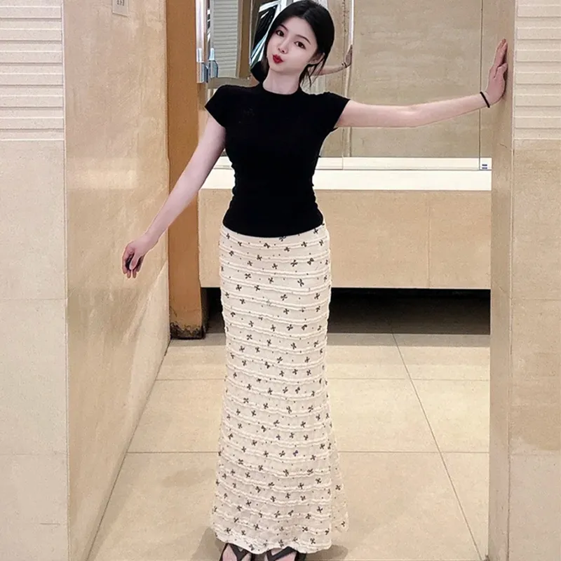 BRASS SCOUT Two Piece Skirt Sets Women's-3