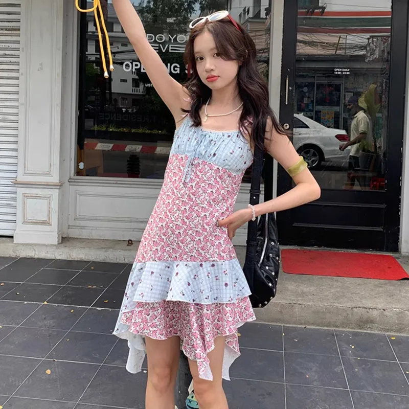BRASS SCOUT Slip Dresses Women's Pink Shopping Bag-3