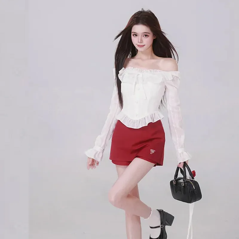 BRASS SCOUT Two Piece Skirt Sets Women's-5