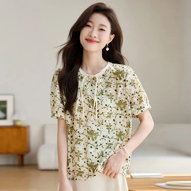 PIERRE CARDIN Chiffon Shirt Women's-5
