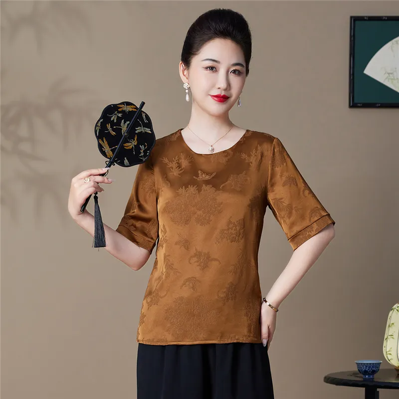 PIERRE CARDIN Chiffon Shirt Women's-10