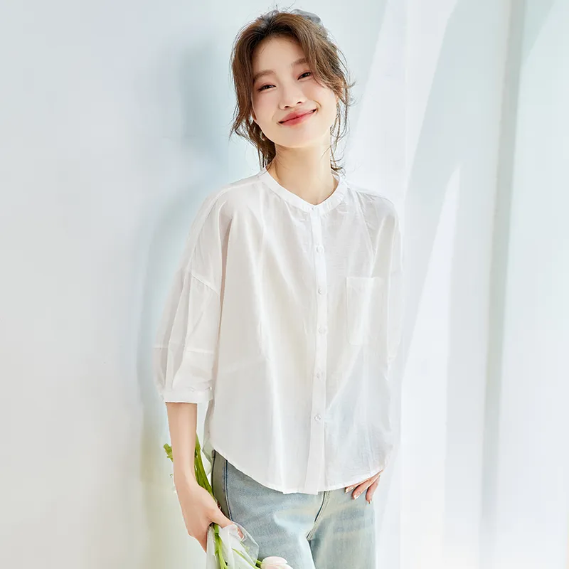 PIERRE CARDIN Shirts Women's White-4