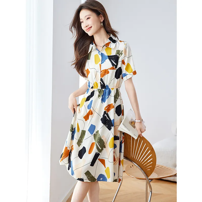 PIERRE CARDIN Short Sleeved Dress Women's-4