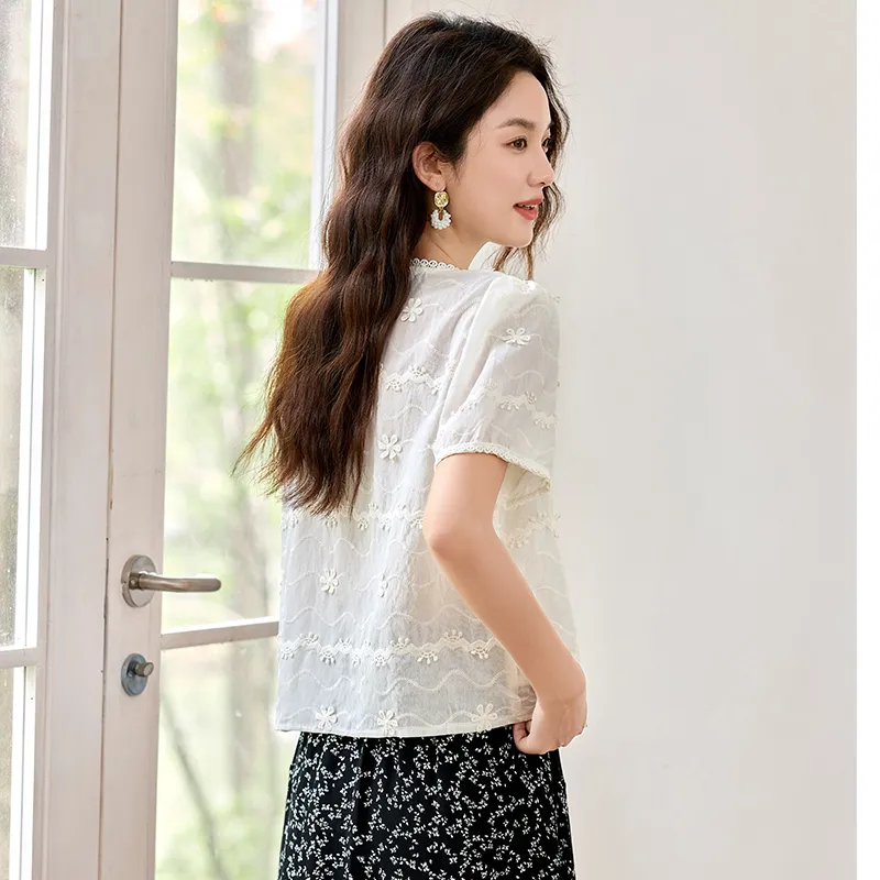 PIERRE CARDIN Chiffon Shirt Women's-1