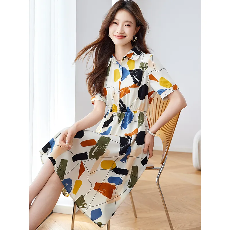PIERRE CARDIN Short Sleeved Dress Women's-5