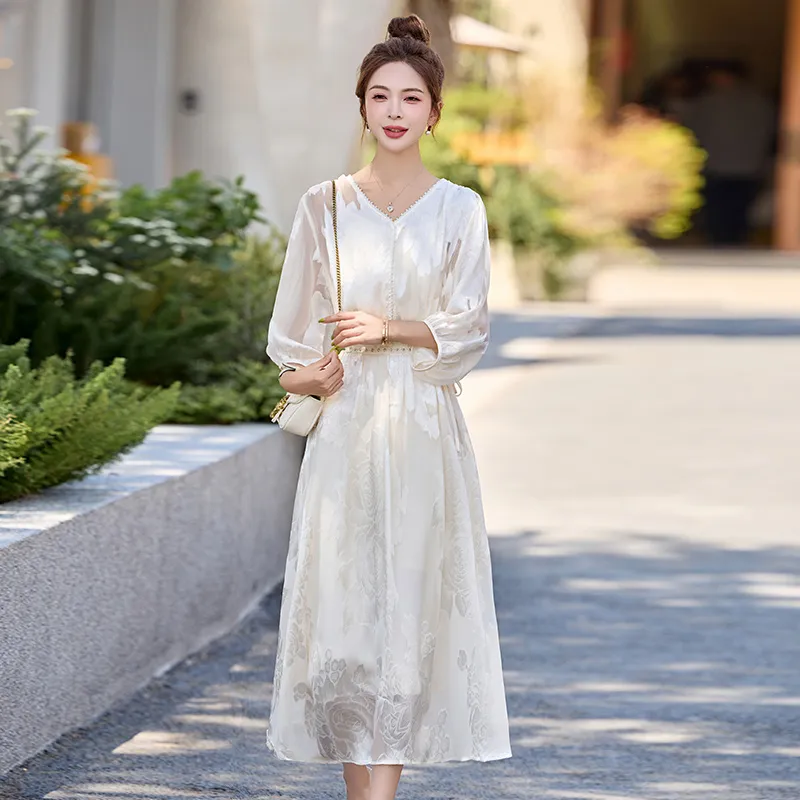 PIERRE CARDIN Long Sleeved Dress Women's-3