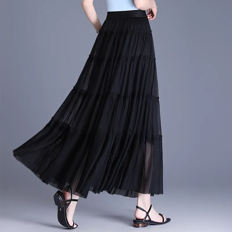 PIERRE CARDIN Casual Long Skirt Women's-4