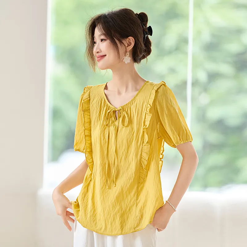 PIERRE CARDIN Chiffon Shirt Women's-8