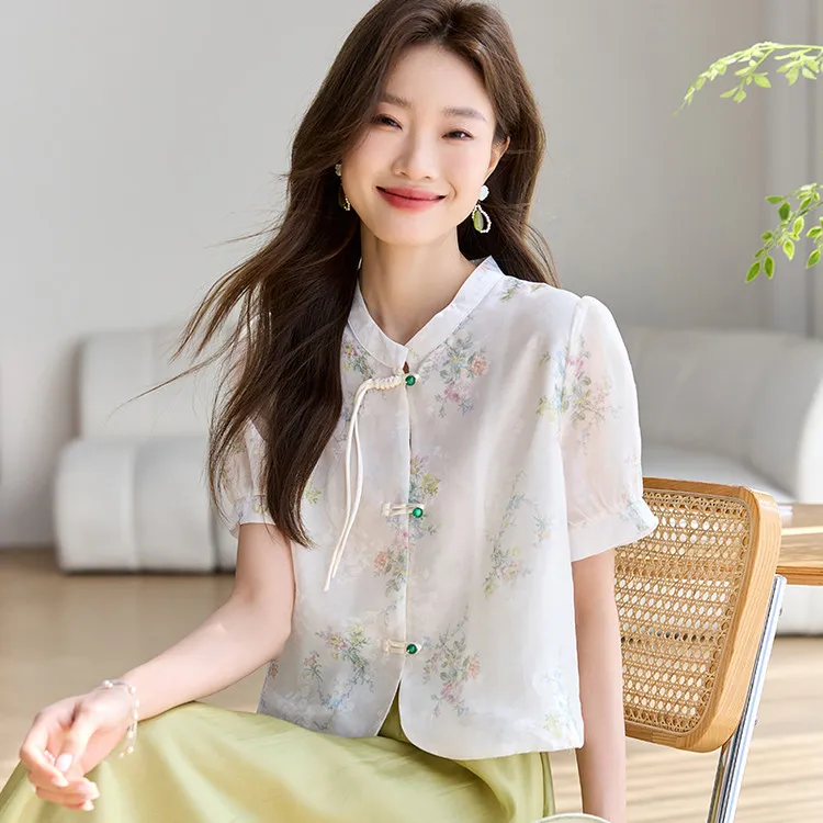 PIERRE CARDIN Chiffon Shirt Women's-2