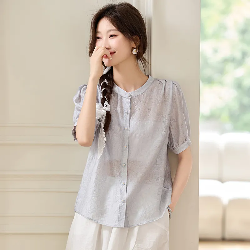 PIERRE CARDIN Chiffon Shirt Women's-2