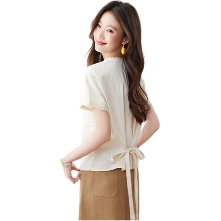 PIERRE CARDIN Shirts Women's Apricot-3