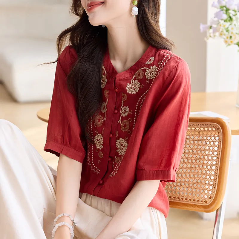 PIERRE CARDIN Chiffon Shirt Women's-5