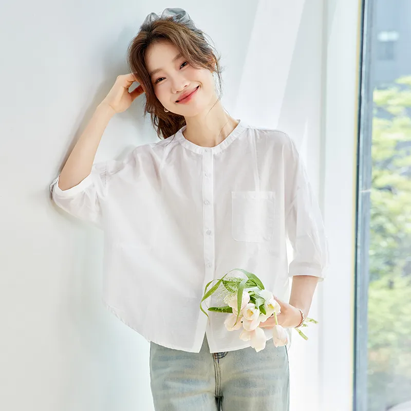 PIERRE CARDIN Shirts Women's White-1