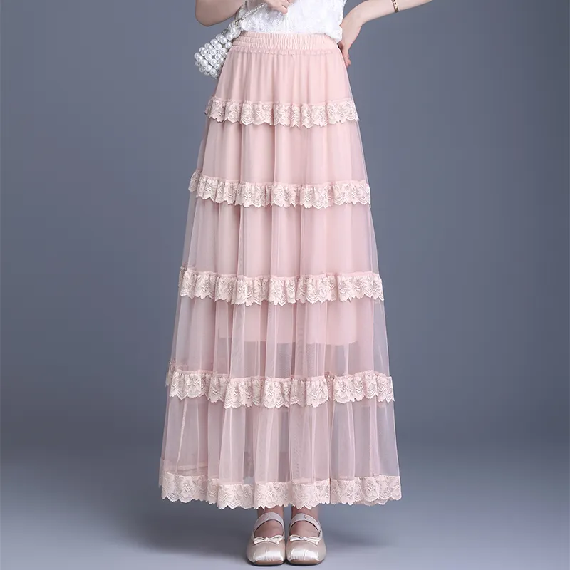PIERRE CARDIN Casual Long Skirt Women's-4