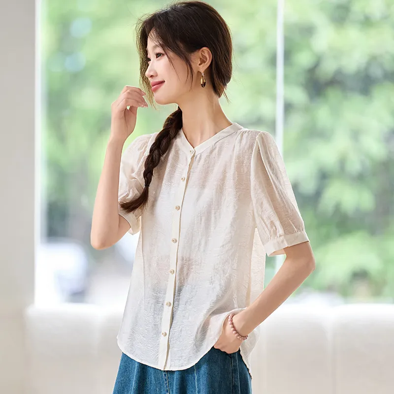 PIERRE CARDIN Chiffon Shirt Women's-5