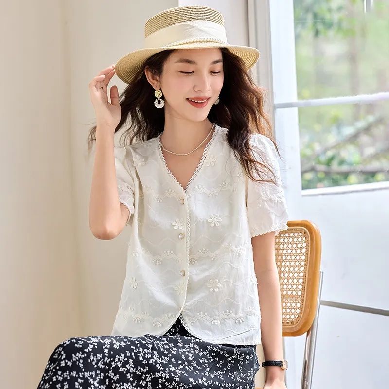 PIERRE CARDIN Chiffon Shirt Women's-3