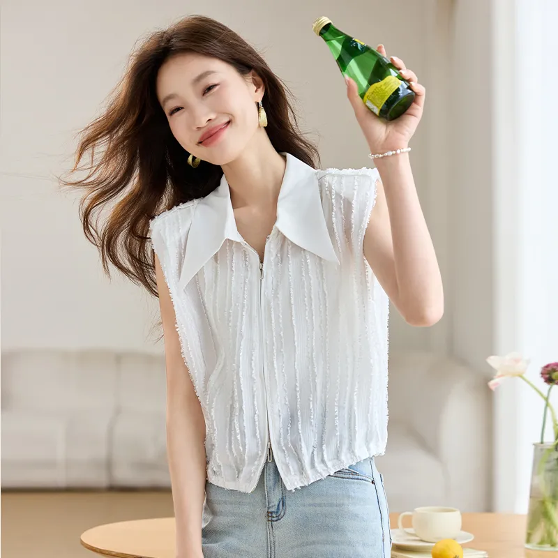 PIERRE CARDIN Chiffon Shirt Women's-5