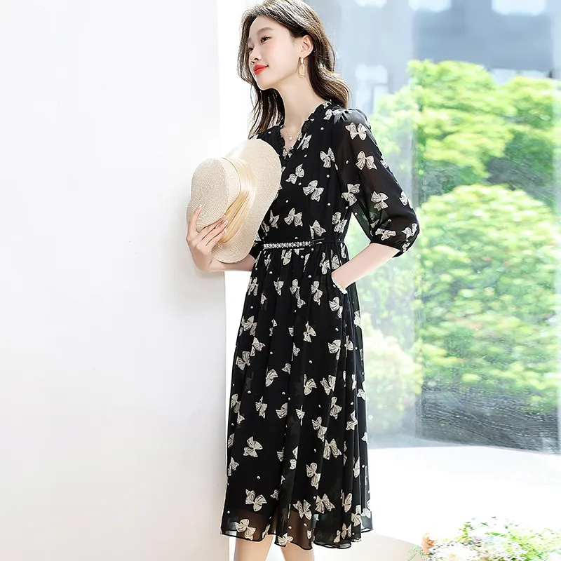 PIERRE CARDIN Long Sleeved Dress Women's-4