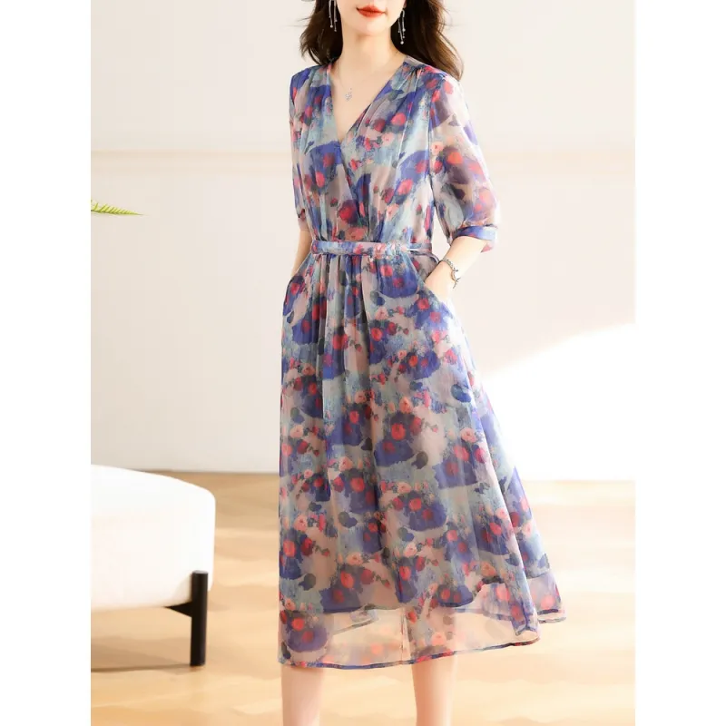 PIERRE CARDIN Short Sleeved Dress Women's-7