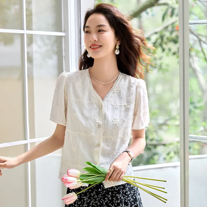 PIERRE CARDIN Chiffon Shirt Women's-2