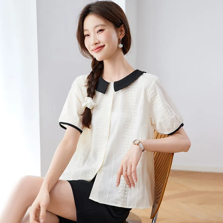 PIERRE CARDIN Chiffon Shirt Women's-3