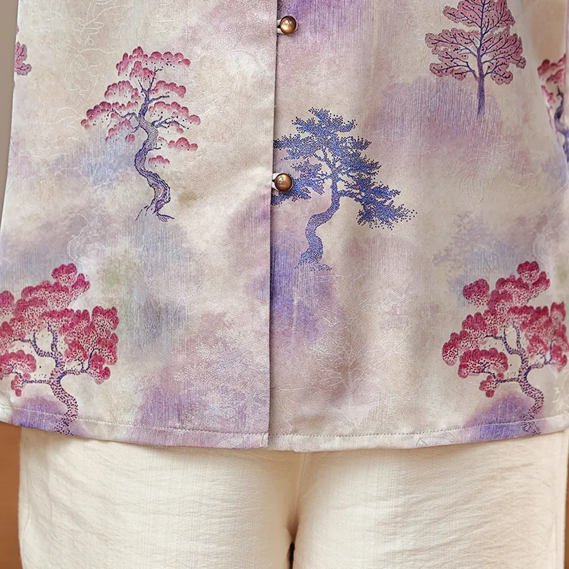 PIERRE CARDIN Chiffon Shirt Women's-6