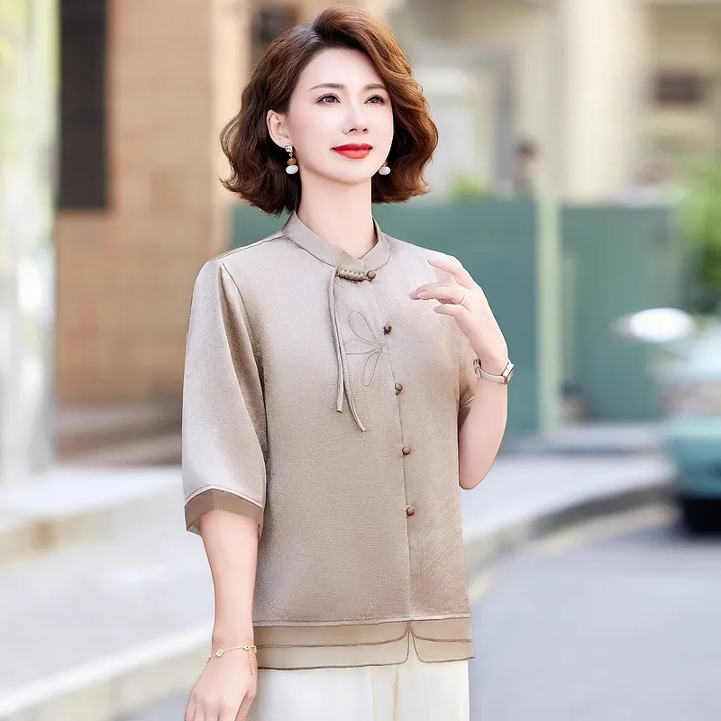 PIERRE CARDIN Chiffon Shirt Women's-9