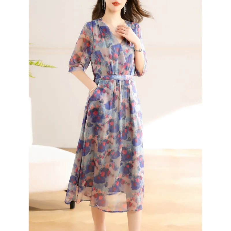PIERRE CARDIN Short Sleeved Dress Women's-6