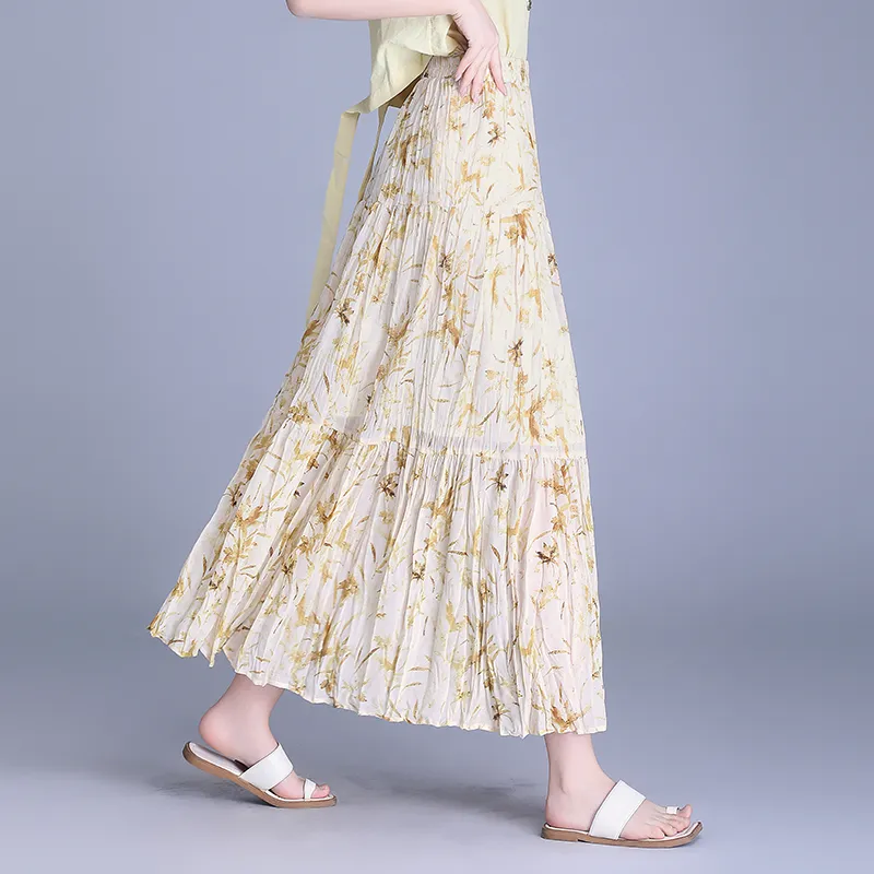 PIERRE CARDIN Casual Long Skirt Women's-5