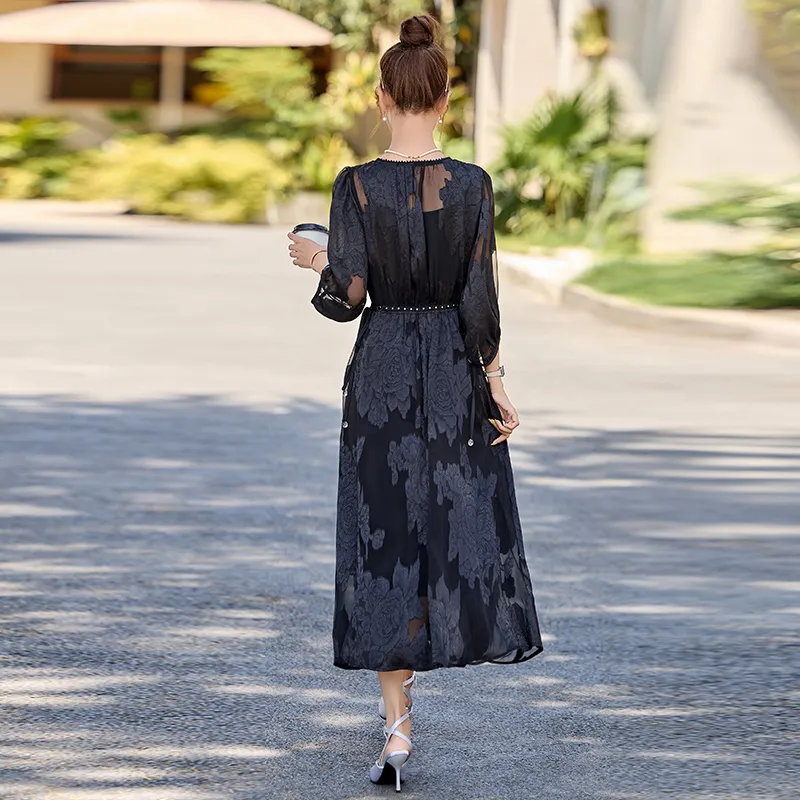 PIERRE CARDIN Long Sleeved Dress Women's-7