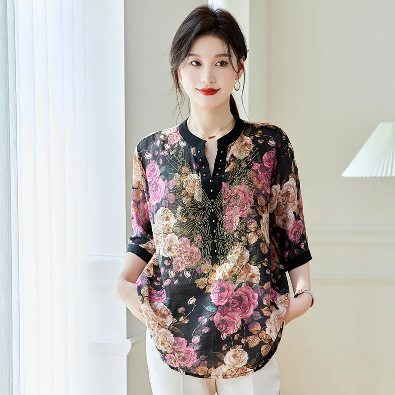 PIERRE CARDIN Shirts Women's Black-1