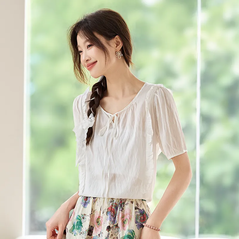 PIERRE CARDIN Chiffon Shirt Women's-2