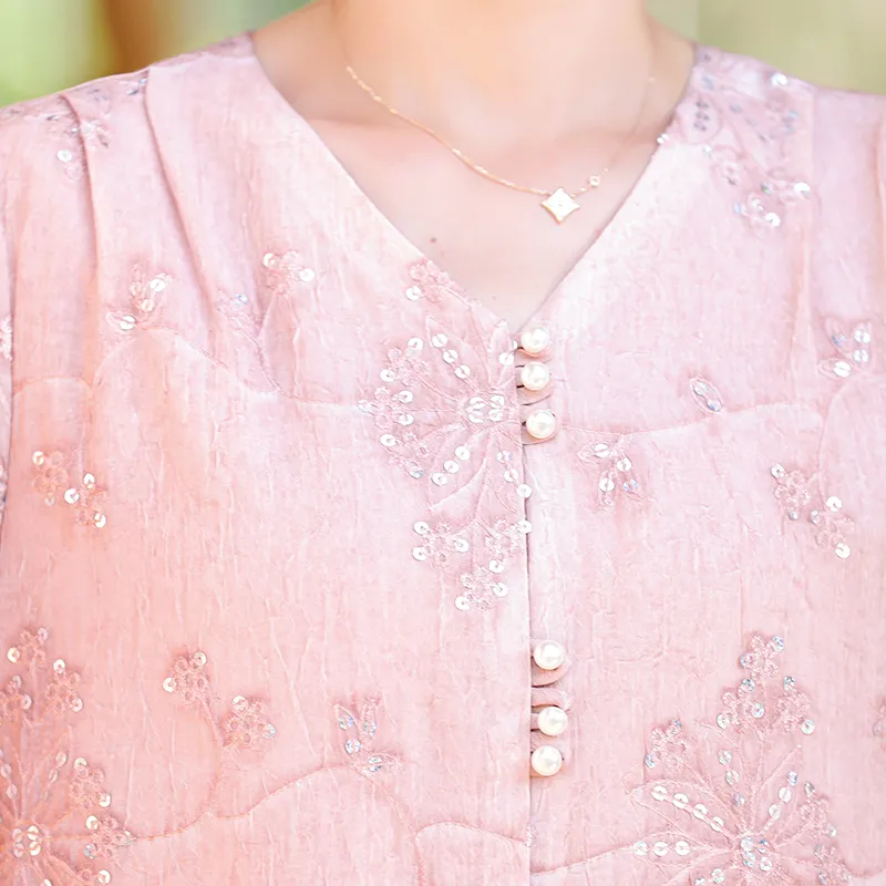 PIERRE CARDIN Chiffon Shirt Women's-3